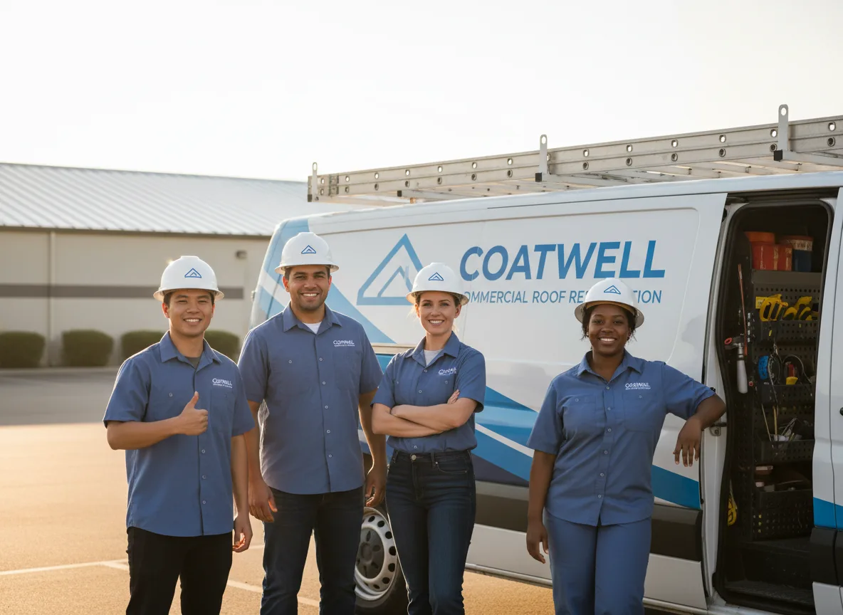 Commercial roof coating company in Loves Park, IL